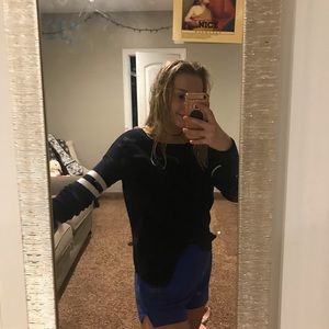 navy american eagle sweater